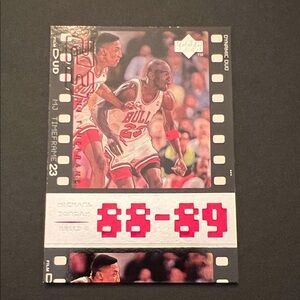 Michael Jordan MJ Timeframe Basketball Card